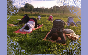 Aroma yin yoga